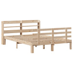 Sengeramme Med Hodegavl 120X200 Cm Heltre Furu