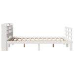 Sengeramme Med Hodegavl Hvit 160X200 Cm Heltre Furu
