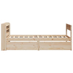 Sengeramme Uten Madrass 90X190 Cm Heltre Furu