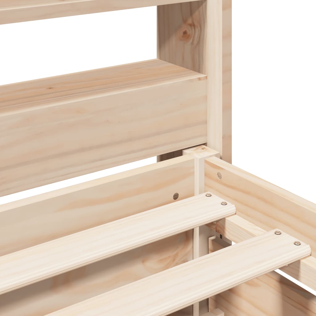 Sengeramme Uten Madrass 90X190 Cm Heltre Furu