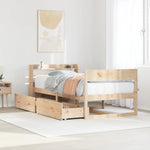 Sengeramme Uten Madrass 90X190 Cm Heltre Furu