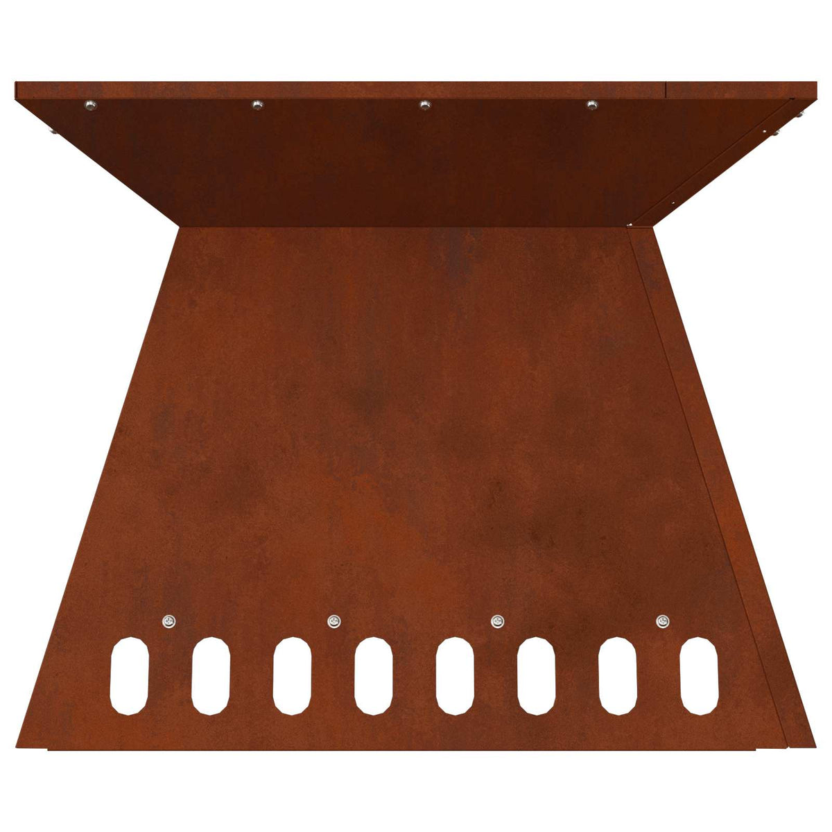 Bålplass Brun 48 X 48 X 40 Cm Cortenstål