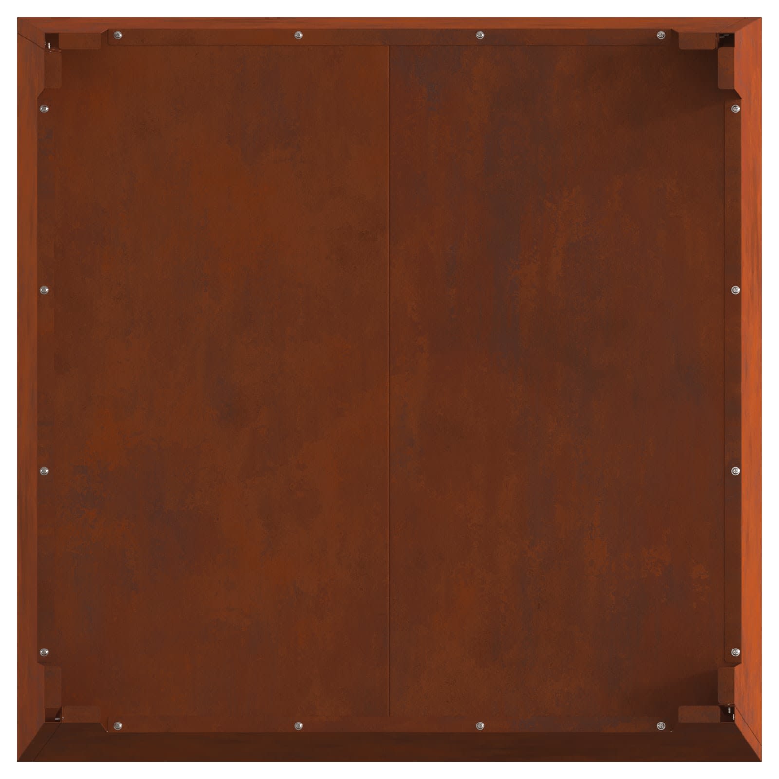 Bålplass Brun 80 X 80 X 43 Cm Cortenstål