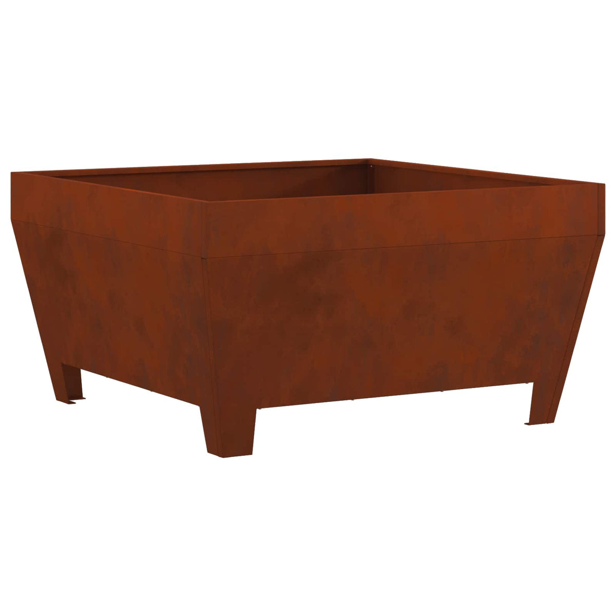 Bålplass Brun 80 X 80 X 43 Cm Cortenstål