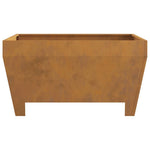 Bålplass Brun 80 X 80 X 43 Cm Cortenstål