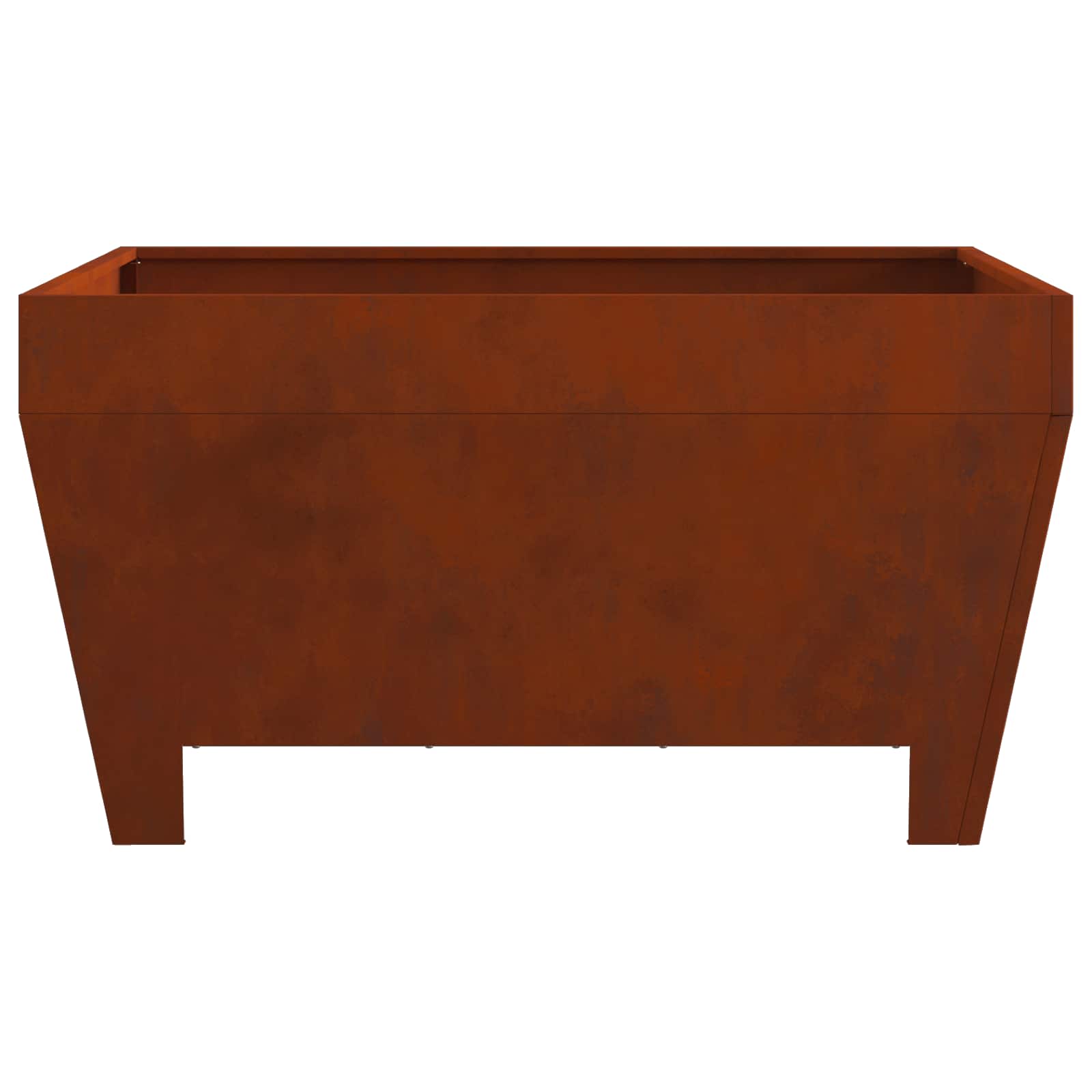 Bålplass Brun 80 X 80 X 43 Cm Cortenstål