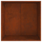 Bålplass Brun 80 X 80 X 43 Cm Cortenstål