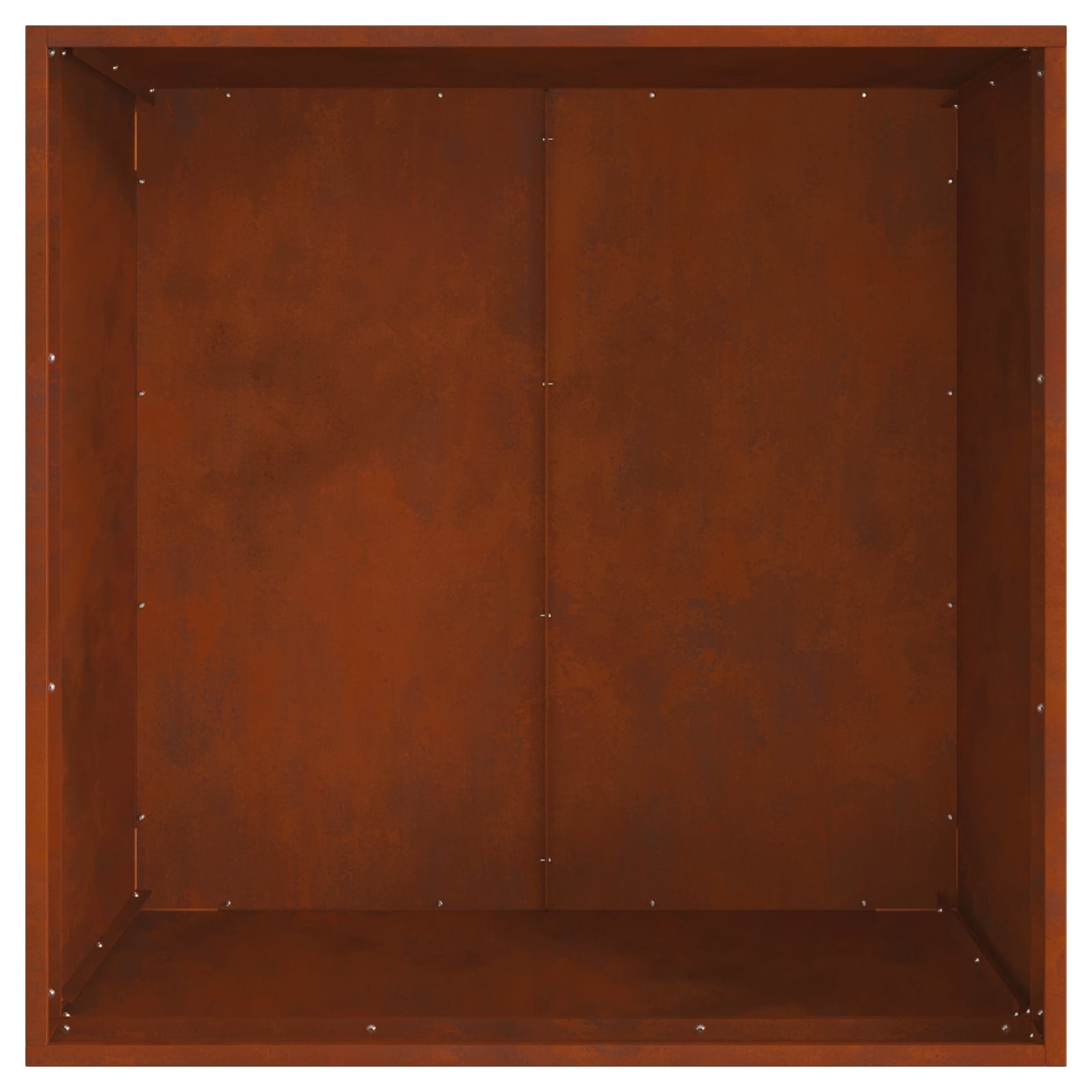 Bålplass Brun 80 X 80 X 43 Cm Cortenstål