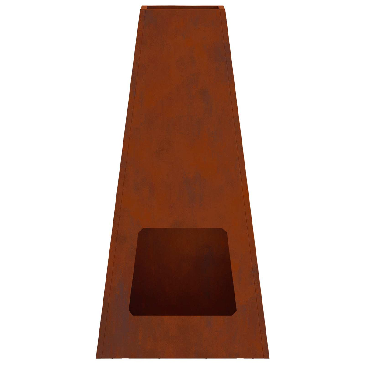 Bålplass Brun 50 X 35 X 100 Cm Cortenstål