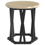 Nesting Sidebord 3 Pcs Sonoma Eik Konstruksjonsvirke Og Stål