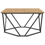 Kaffebord Artisan Eik 80 X 80 X 45 Cm