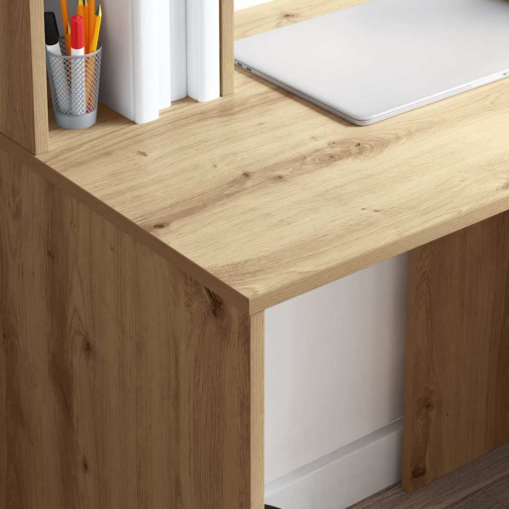 Skrivebord Artisan Eik 91 X 50 X 149 Cm Konstruert Tre