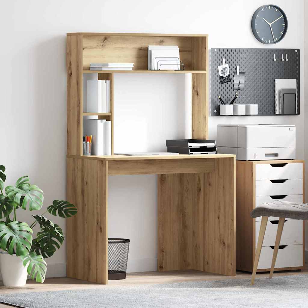 Skrivebord Artisan Eik 91 X 50 X 149 Cm Konstruert Tre