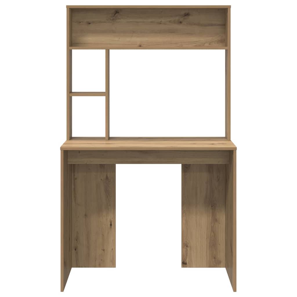 Skrivebord Artisan Eik 91 X 50 X 149 Cm Konstruert Tre