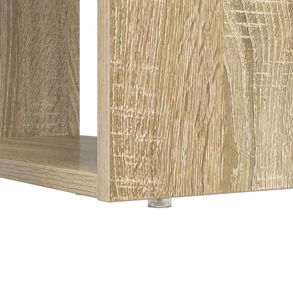 Skrivebord Sonoma Eik 113 X 54 X 120 Cm Konstruert Tre
