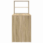Skrivebord Sonoma Eik 113 X 54 X 120 Cm Konstruert Tre