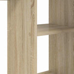 Skrivebord Sonoma Eik 142 X 102 X 73 Cm Konstruert Tre