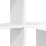 Skrivebord Med Hylle Hvit 131,5 X 50 X 106,5 Cm Konstruert Tre