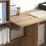 Skrivebord Artisan Eik 131,5 X 50 X 106,5 Cm Konstruert Tre