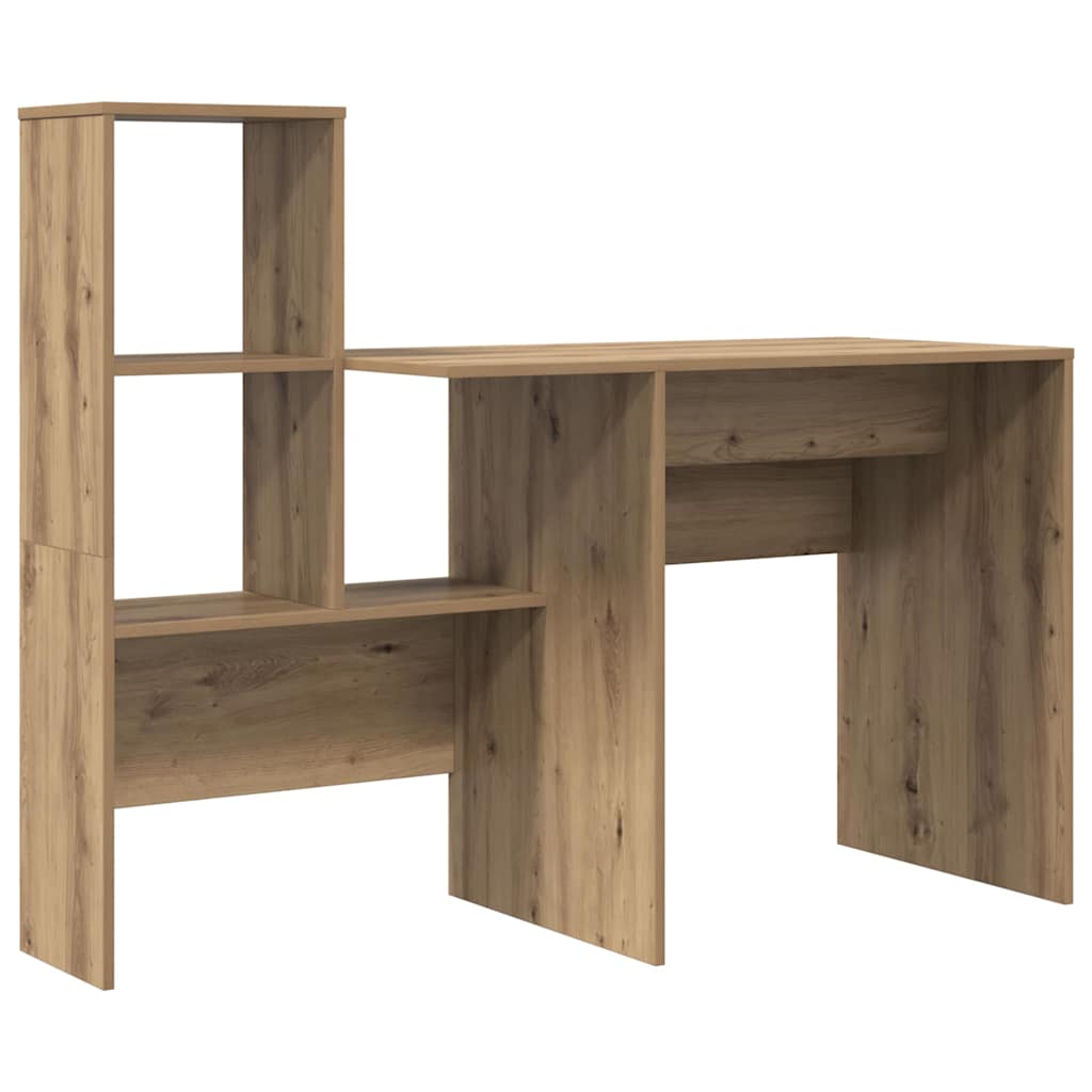 Skrivebord Artisan Eik 131,5 X 50 X 106,5 Cm Konstruert Tre