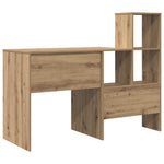 Skrivebord Artisan Eik 131,5 X 50 X 106,5 Cm Konstruert Tre