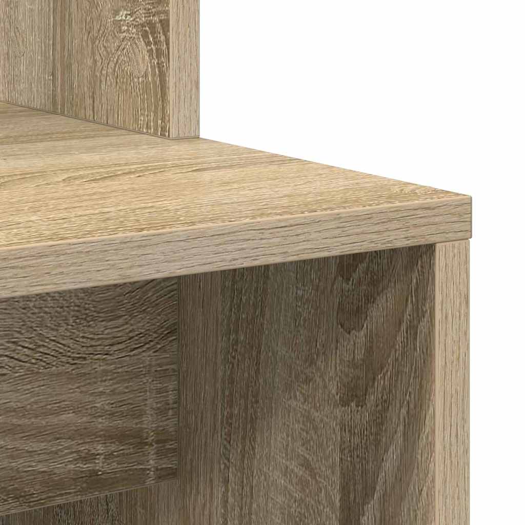 Skrivebord Sonoma Eik 78,5 X 37 X 154,5 Cm Konstruert Tre
