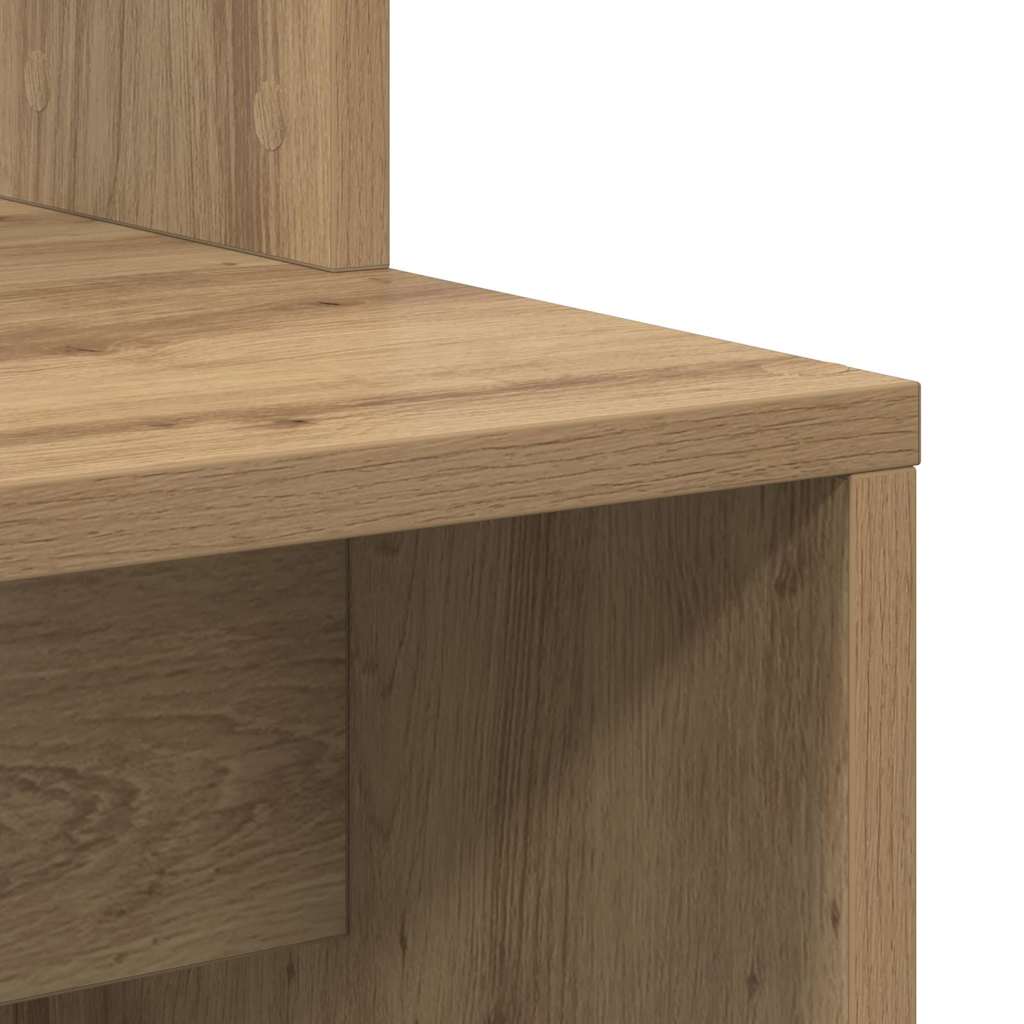 Skrivebord Artisan Eik 78,5 X 37 X 154,5 Cm Konstruert Tre