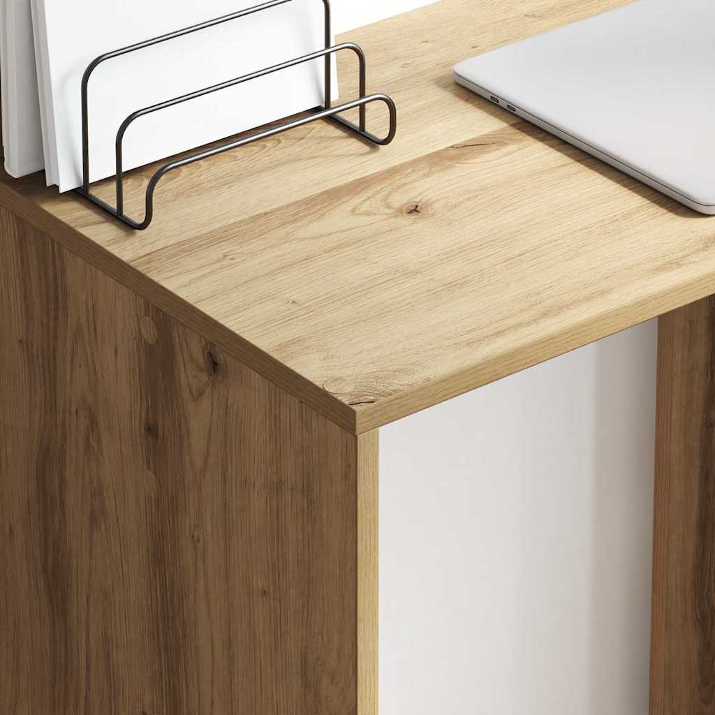 Skrivebord Artisan Eik 78,5 X 37 X 154,5 Cm Konstruert Tre