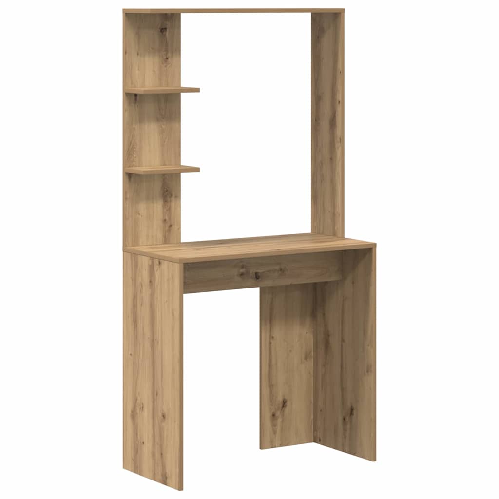 Skrivebord Artisan Eik 78,5 X 37 X 154,5 Cm Konstruert Tre