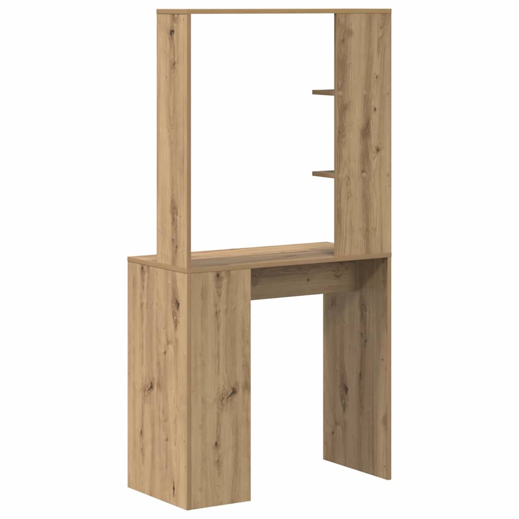Skrivebord Artisan Eik 78,5 X 37 X 154,5 Cm Konstruert Tre