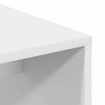 Skrivebord Med Hylle Hvit 102 X 50 X 124 Cm Konstruert Tre