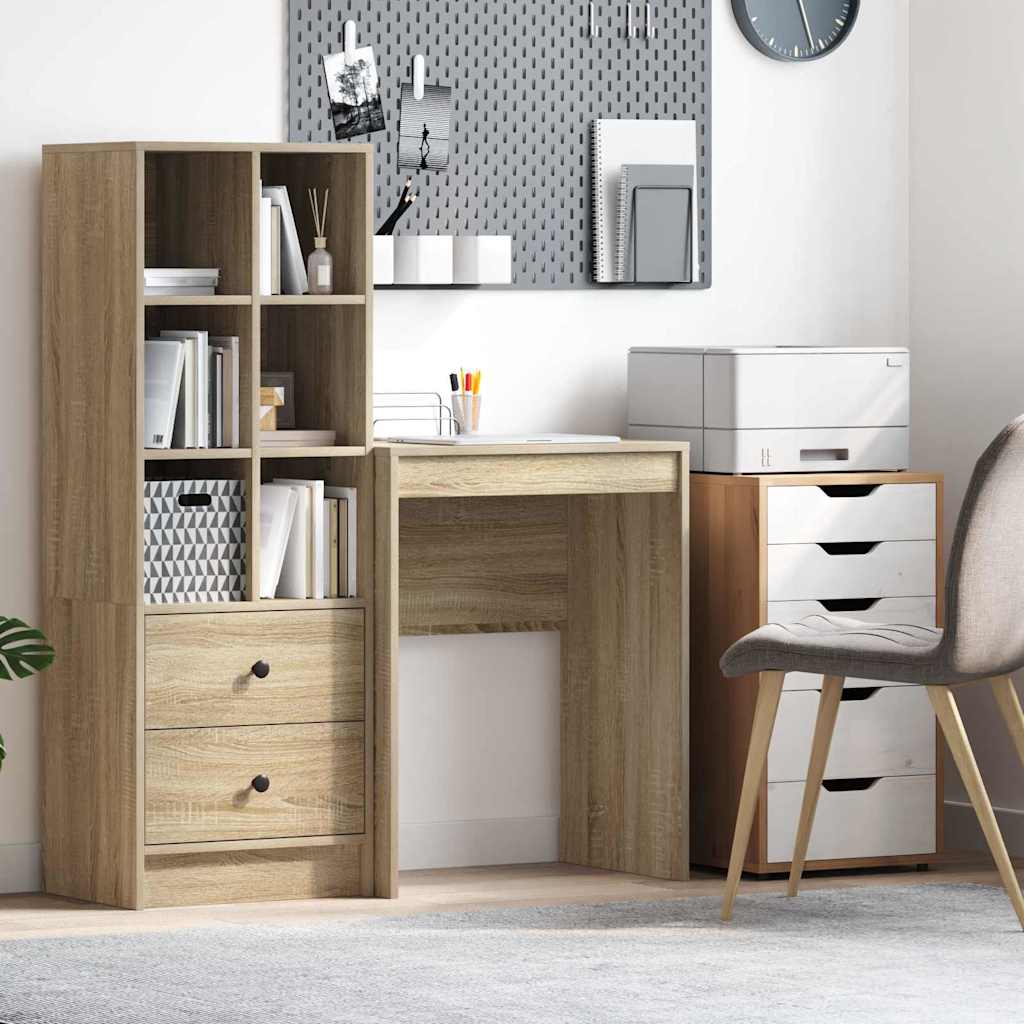 Skrivebord Sonoma Eik 60 X 40 X 76 Cm