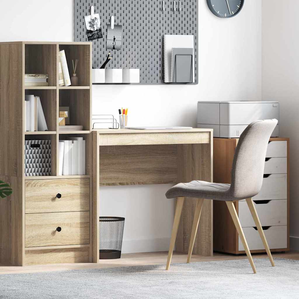 Skrivebord Sonoma Eik 80 X 40 X 76 Cm
