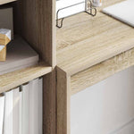 Skrivebord Sonoma Eik 90 X 40 X 76 Cm