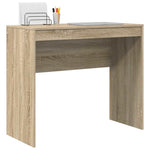 Skrivebord Sonoma Eik 90 X 40 X 76 Cm