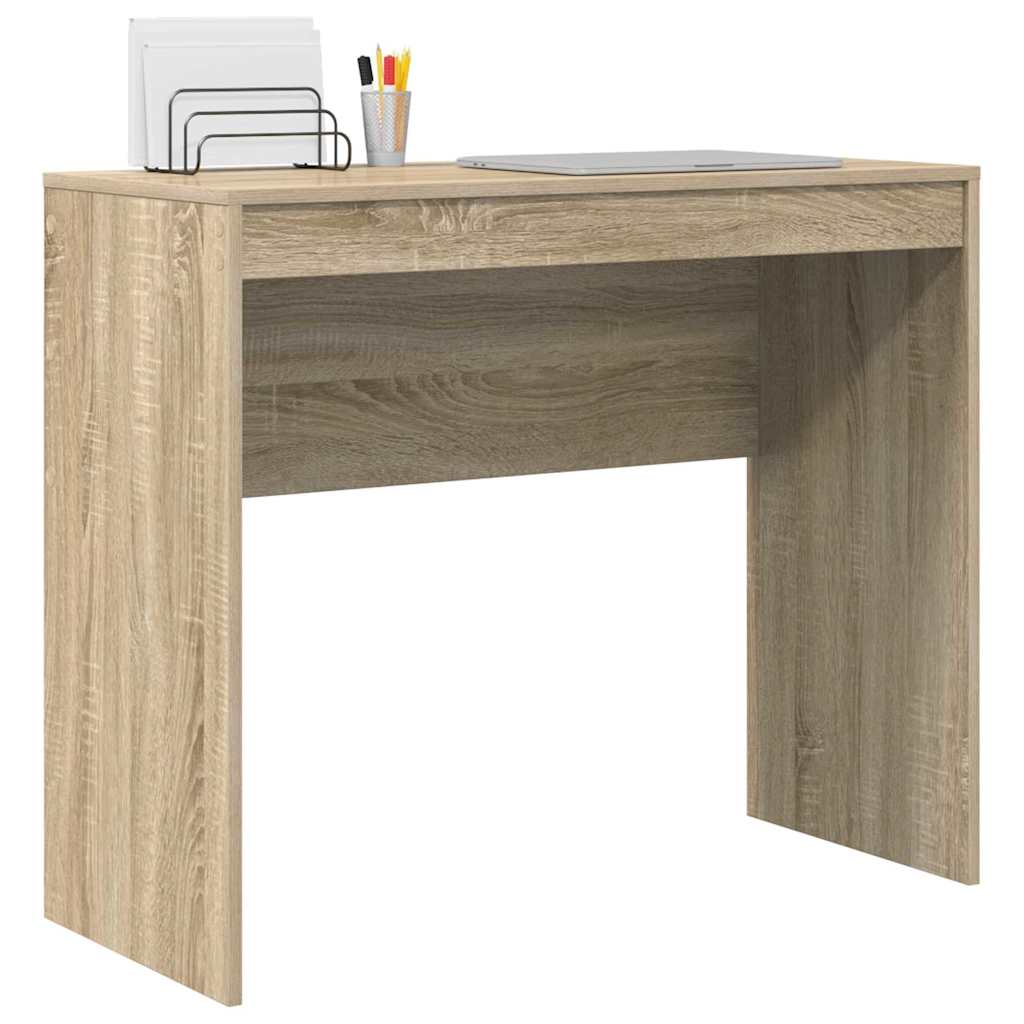 Skrivebord Sonoma Eik 90 X 40 X 76 Cm
