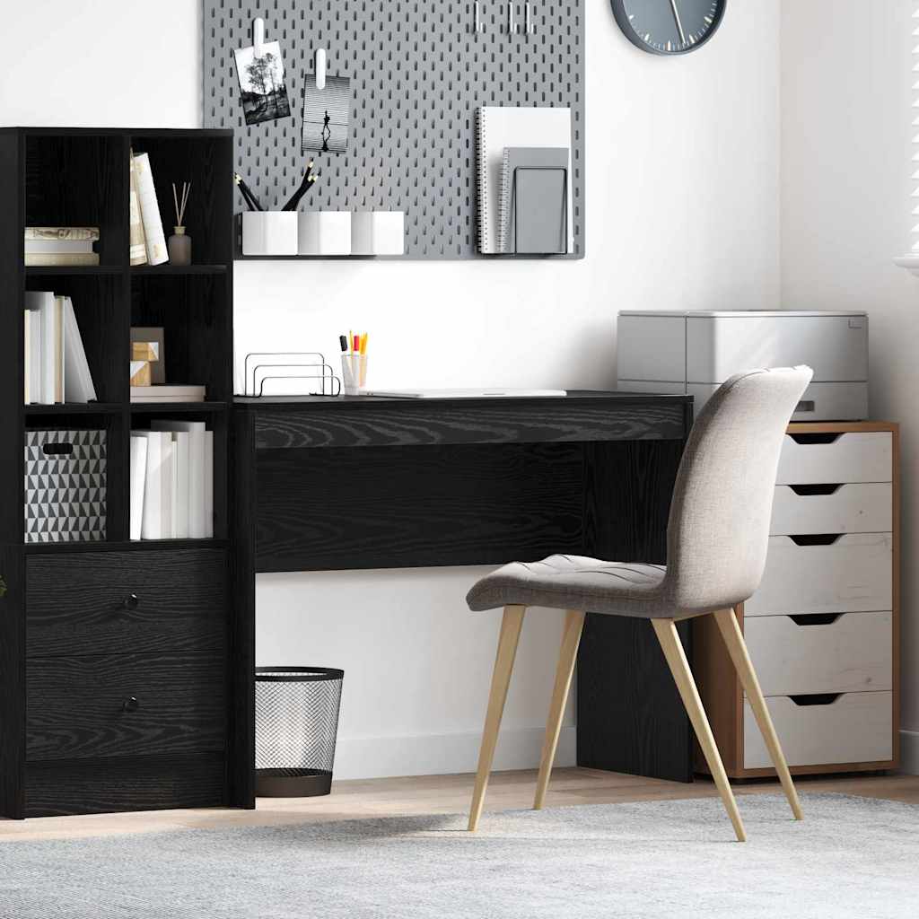 Skrivebord Svart Eik 100 X 40 X 76 Cm
