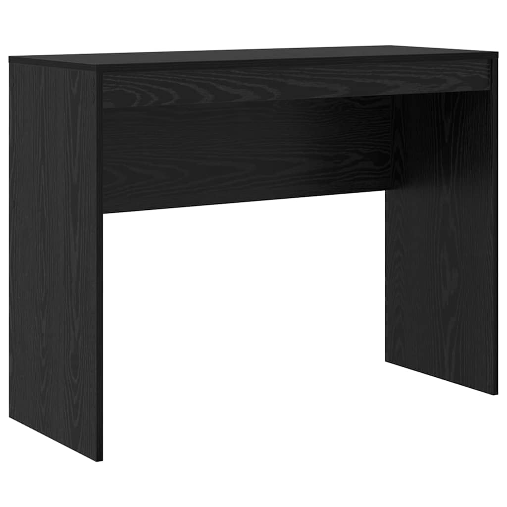 Skrivebord Svart Eik 100 X 40 X 76 Cm