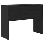 Skrivebord Svart Eik 100 X 40 X 76 Cm
