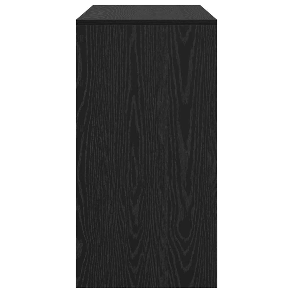 Skrivebord Svart Eik 100 X 40 X 76 Cm