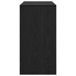 Skrivebord Svart Eik 100 X 40 X 76 Cm