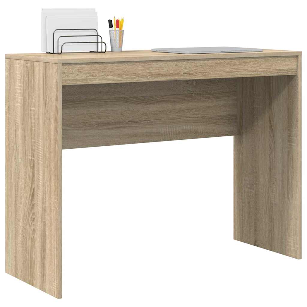 Skrivebord Sonoma Eik 100 X 40 X 76 Cm