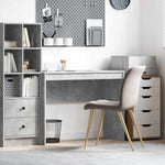 Skrivebord Betonggrå 100 X 40 X 76 Cm