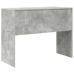 Skrivebord Betonggrå 100 X 40 X 76 Cm