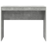 Skrivebord Betonggrå 100 X 40 X 76 Cm