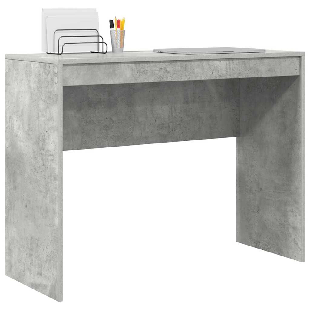 Skrivebord Betonggrå 100 X 40 X 76 Cm