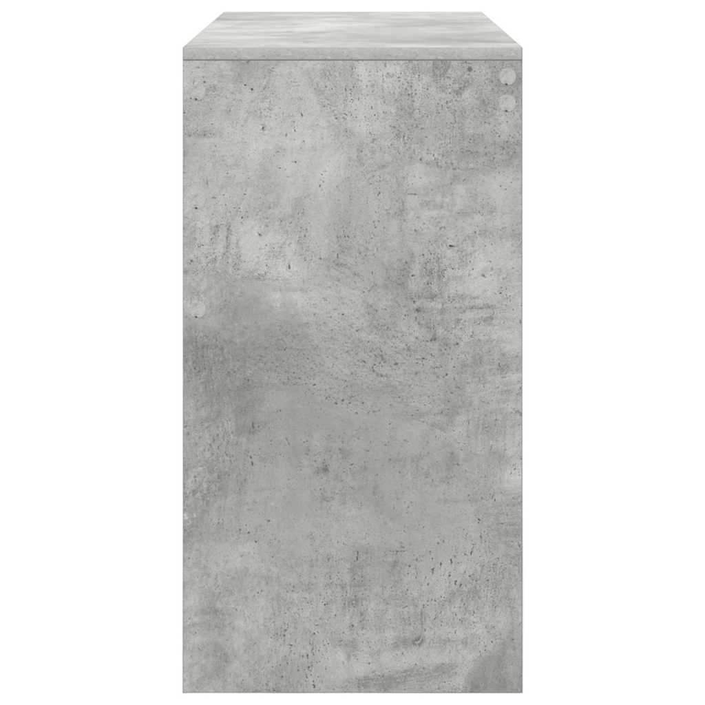 Skrivebord Betonggrå 100 X 40 X 76 Cm