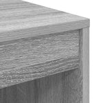 Skrivebord Grå Sonoma 100 X 40 X 76 Cm