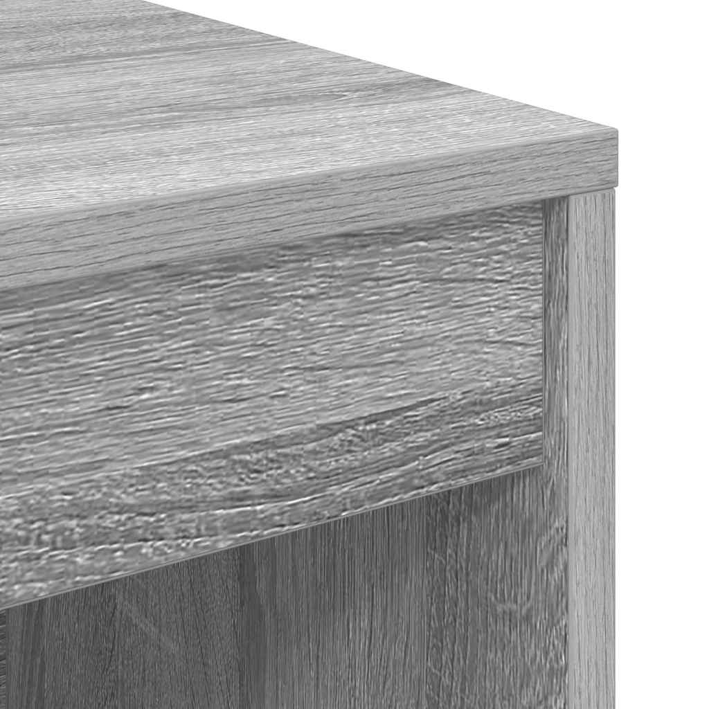 Skrivebord Grå Sonoma 100 X 40 X 76 Cm