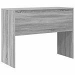 Skrivebord Grå Sonoma 100 X 40 X 76 Cm
